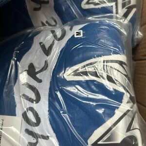 Blue full joggers with Contemporary Style
